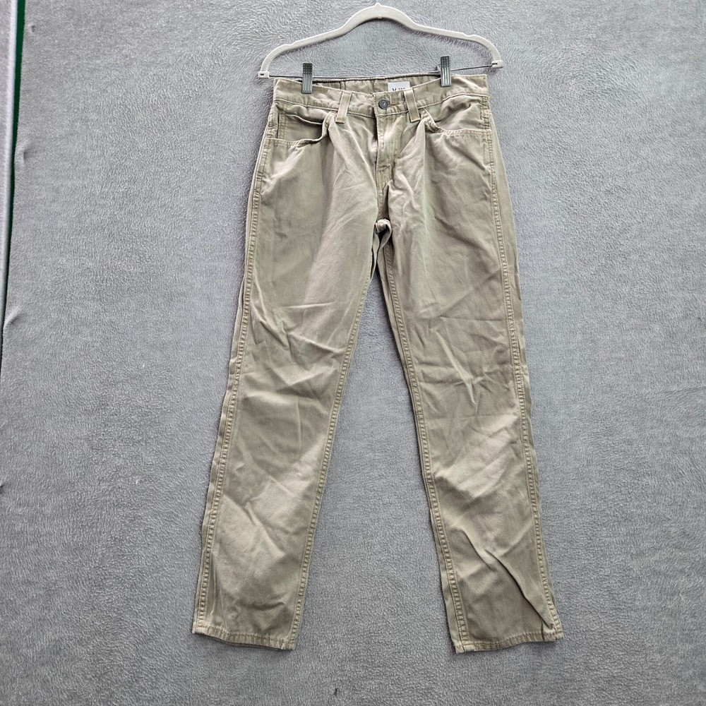 Levi's 511 Men Jeans 30x30 Beige Denim Slim Straight‎ Pockets Adult Mis Rise